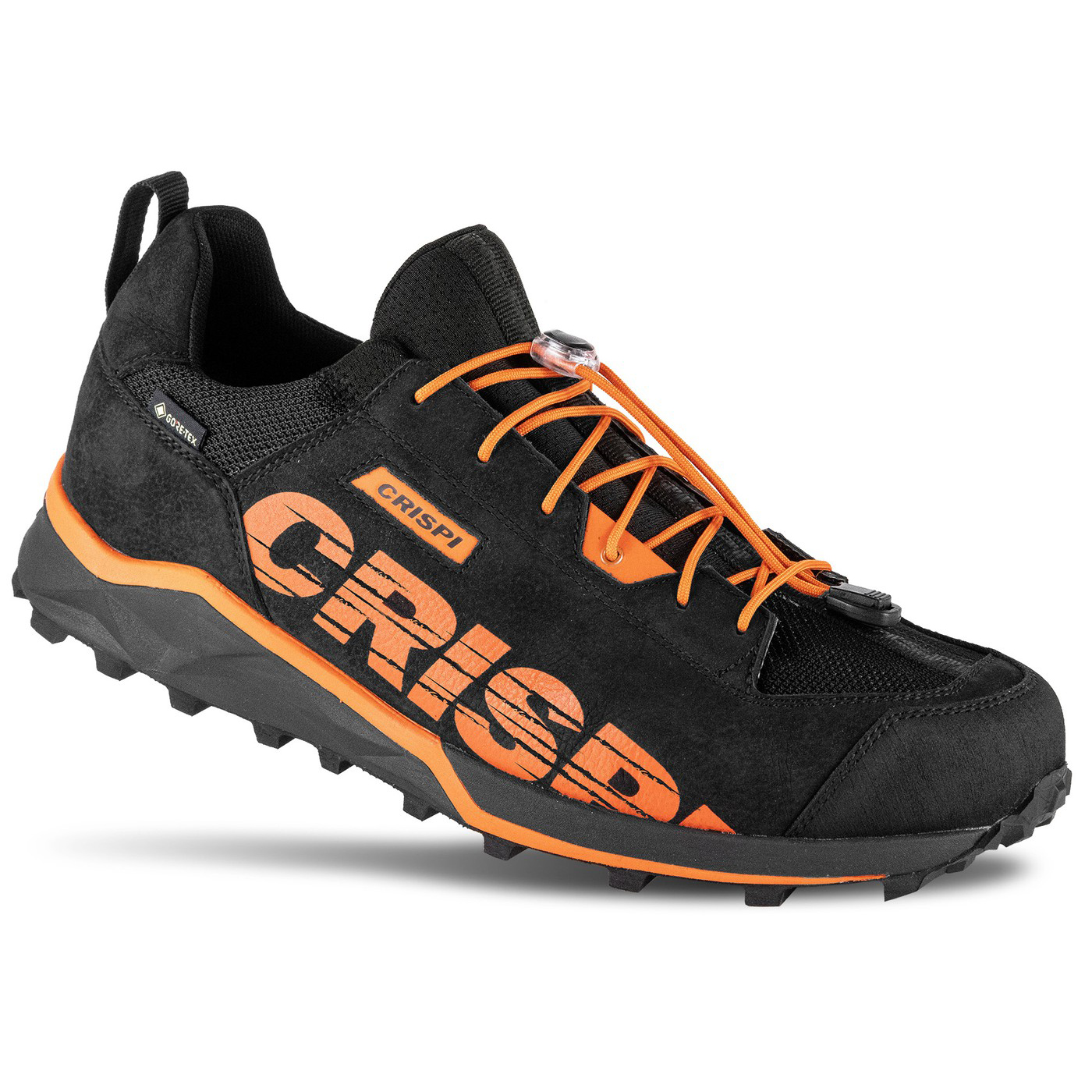 Crispi Attiva Mid Fjellsko Svarte Oransje | AYZ-873429