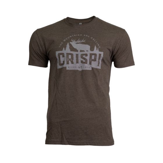 Crispi The Elk T-skjorte Brune | VND-746193