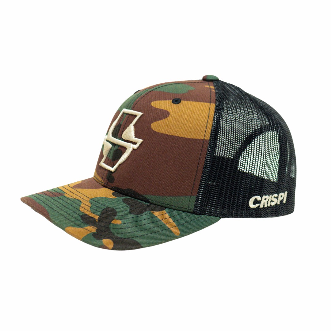 Crispi Yupoong Snapback Capser Camouflage | XBA-234605