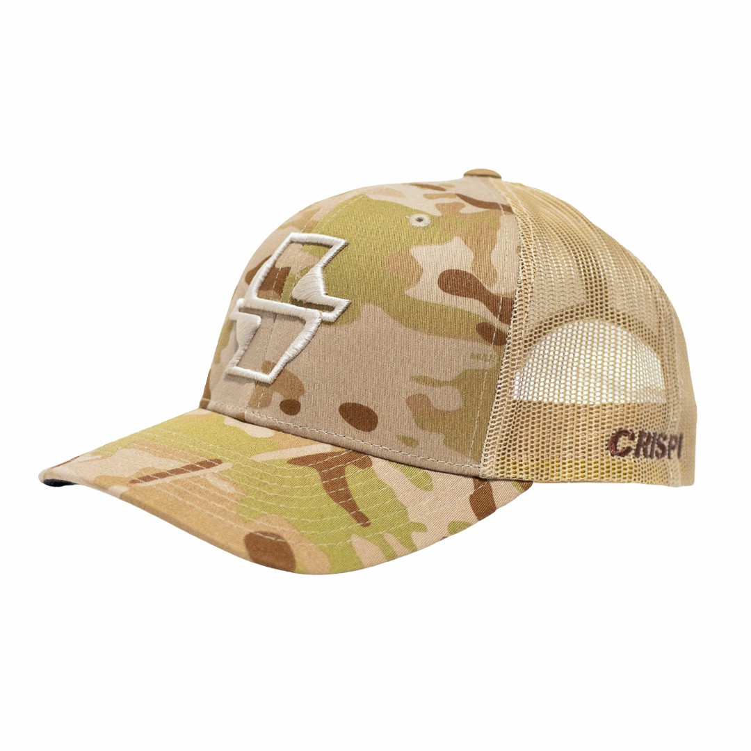 Crispi Yupoong Snapback Capser Khaki | MRL-935241